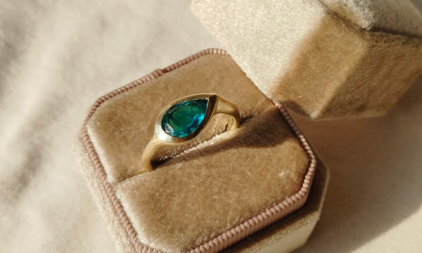 Lagoon Gelbgold Ring